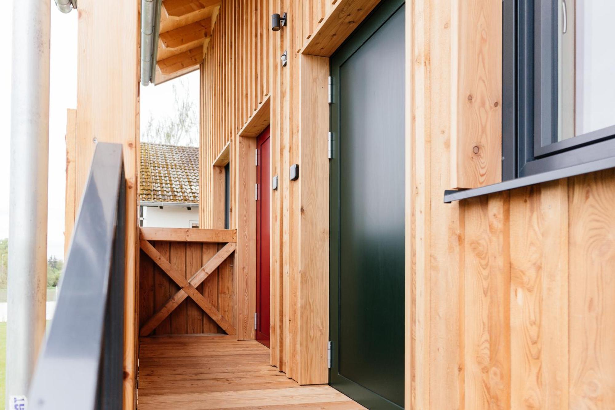 Apartamento Raschbrunnenhof - Oekolandbau & Erholung Haunsheim Exterior foto